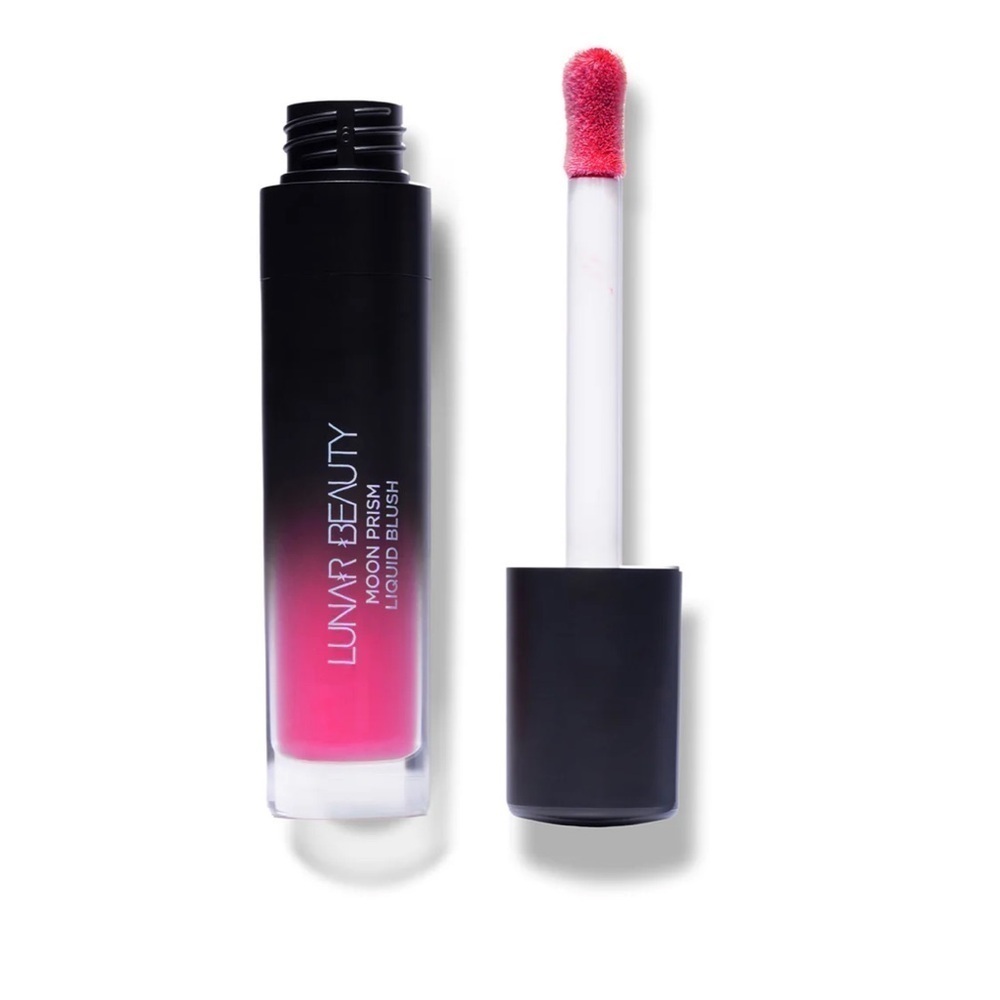 NEW in Box Lunar Beauty MOON PRISM LIQUID BLUSH — FUEGO FUSCHIA